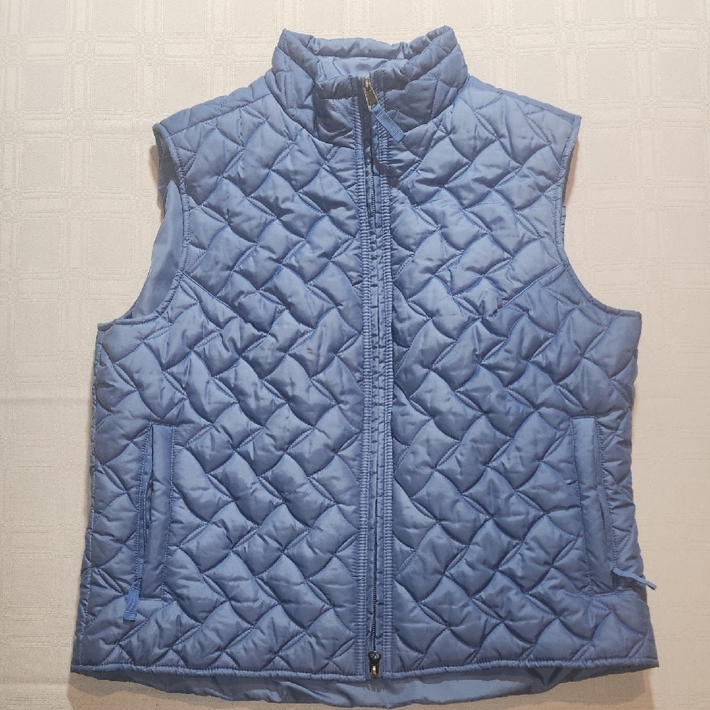 Royal Robbins Light Blue Quilted Vest